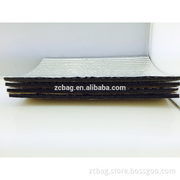 reflection backed adhesive strong glue aluminum foil air bubble insulation roll bubble foil insulation aluminum foil bubble wrap